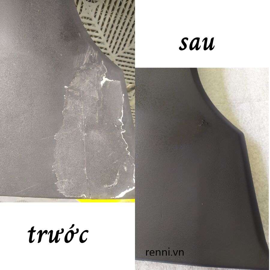 Phục hồi nhựa nội thất ô tô trước khi đổi màu nhựa nội thất ô tô