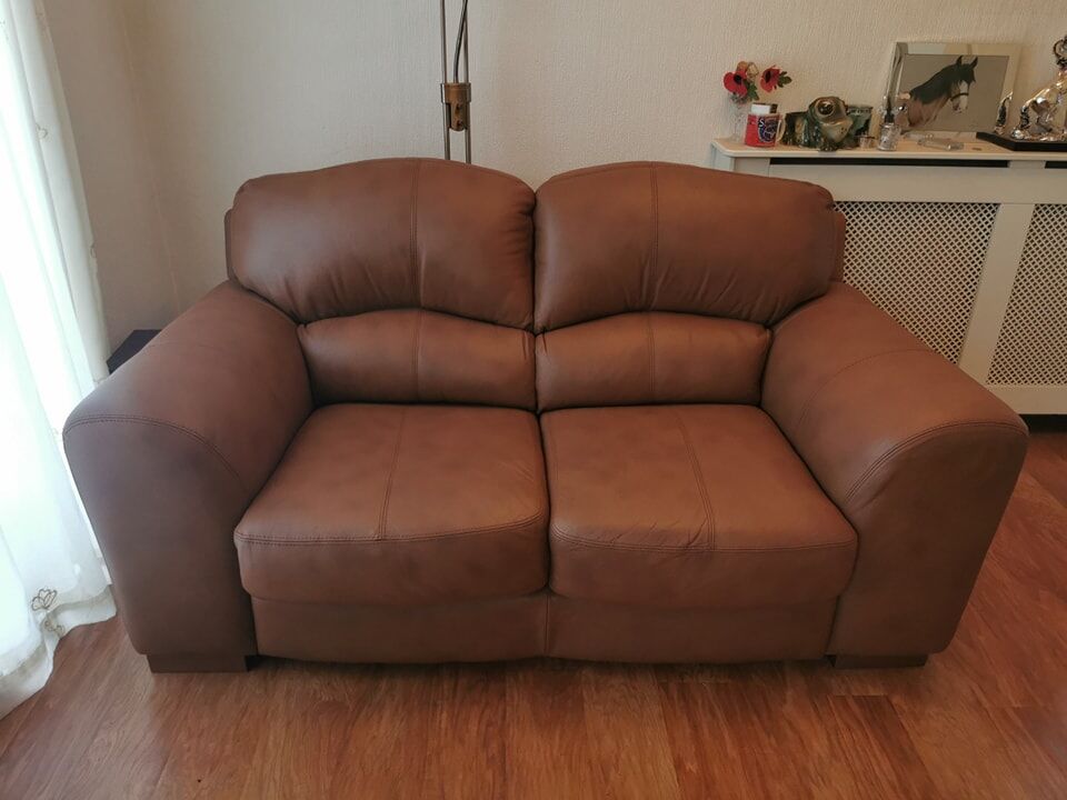 Sau khi sửa ghế sofa da