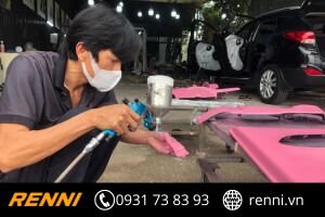 Kinh nghiệm sơn đổi màu nội thất ô tô sang trọng, bền bỉ, ấn tượng | Renni
