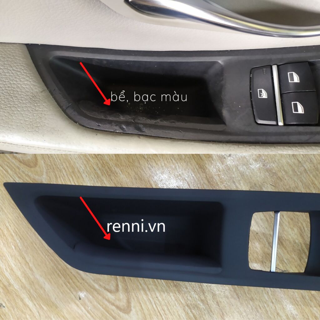 phục hồi, sơn nhựa nội thất ô tô