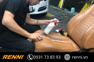 Kinh nghiệm làm mới ghế da ô tô bị nứt, mốc, xuống cấp - trở nên như mới
