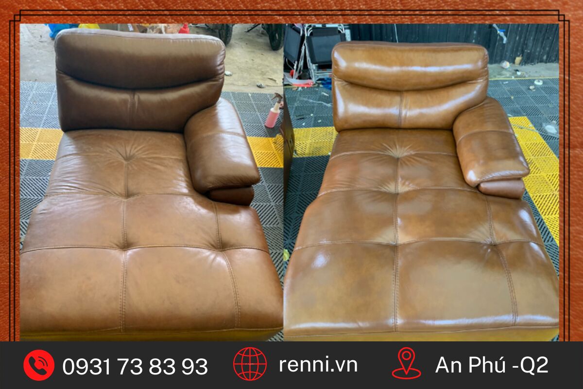 Sofa da bị nứt nẻ, trầy xước, bạc màu khắc phục và xử lí như thế nào?