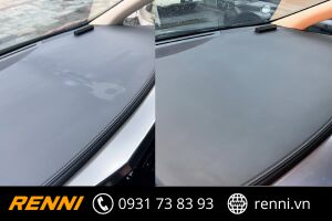 Dịch vụ phục hồi, sơn lại taplo ô tô sờn mòn, bạc màu do vết loang nước hoa